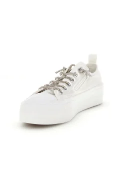 Sneakers bianche in materiale sintetico con lacci decorativi CONV3-ENERGY Online