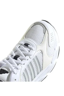 Sneakers bianche in mesh con dettagli argento e suola Cloudfoam Crazychaos 2000-ADIDAS Hot
