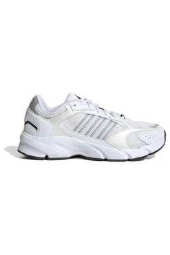 Sneakers bianche in mesh con dettagli argento e suola Cloudfoam Crazychaos 2000-ADIDAS Hot