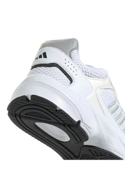Sneakers bianche in mesh con dettagli argento e suola Cloudfoam Crazychaos 2000-ADIDAS Hot