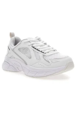 Sneakers bianche in mesh traspirante RT25 MESH-CHAMPION Clearance