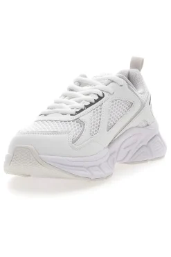 Sneakers bianche in mesh traspirante RT25 MESH-CHAMPION Clearance