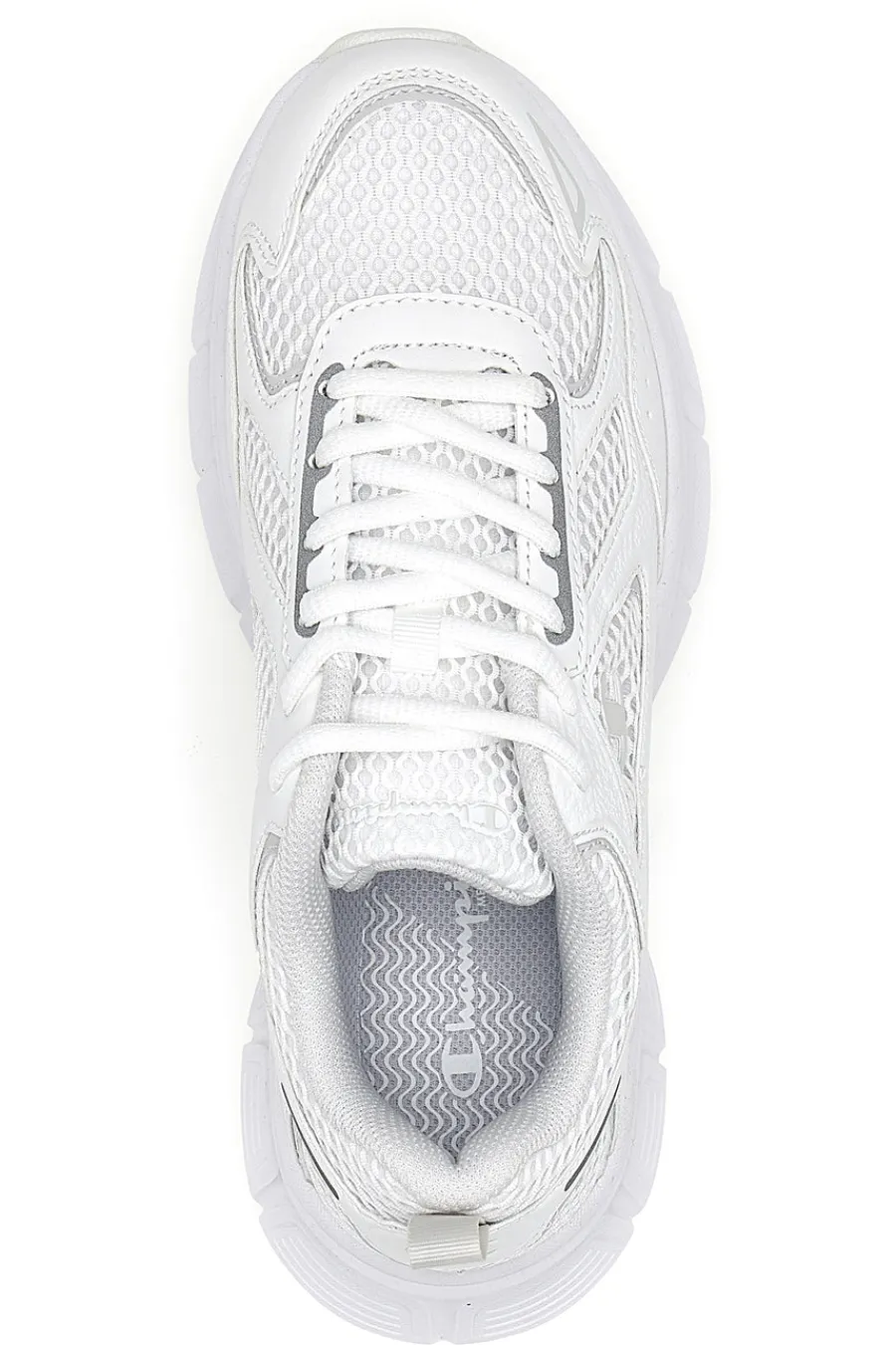 Sneakers bianche in mesh traspirante RT25 MESH-CHAMPION Clearance