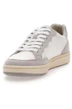 Sneakers bianche in pelle con action leather riciclata BT261130001-PITTARELLO CAPSULE Clearance