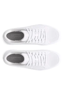Sneakers bianche in pelle con suola comfort W Official-UNDER ARMOUR Online