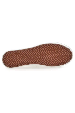 Sneakers bianche in pizzo con suola platform E111-ENERGY