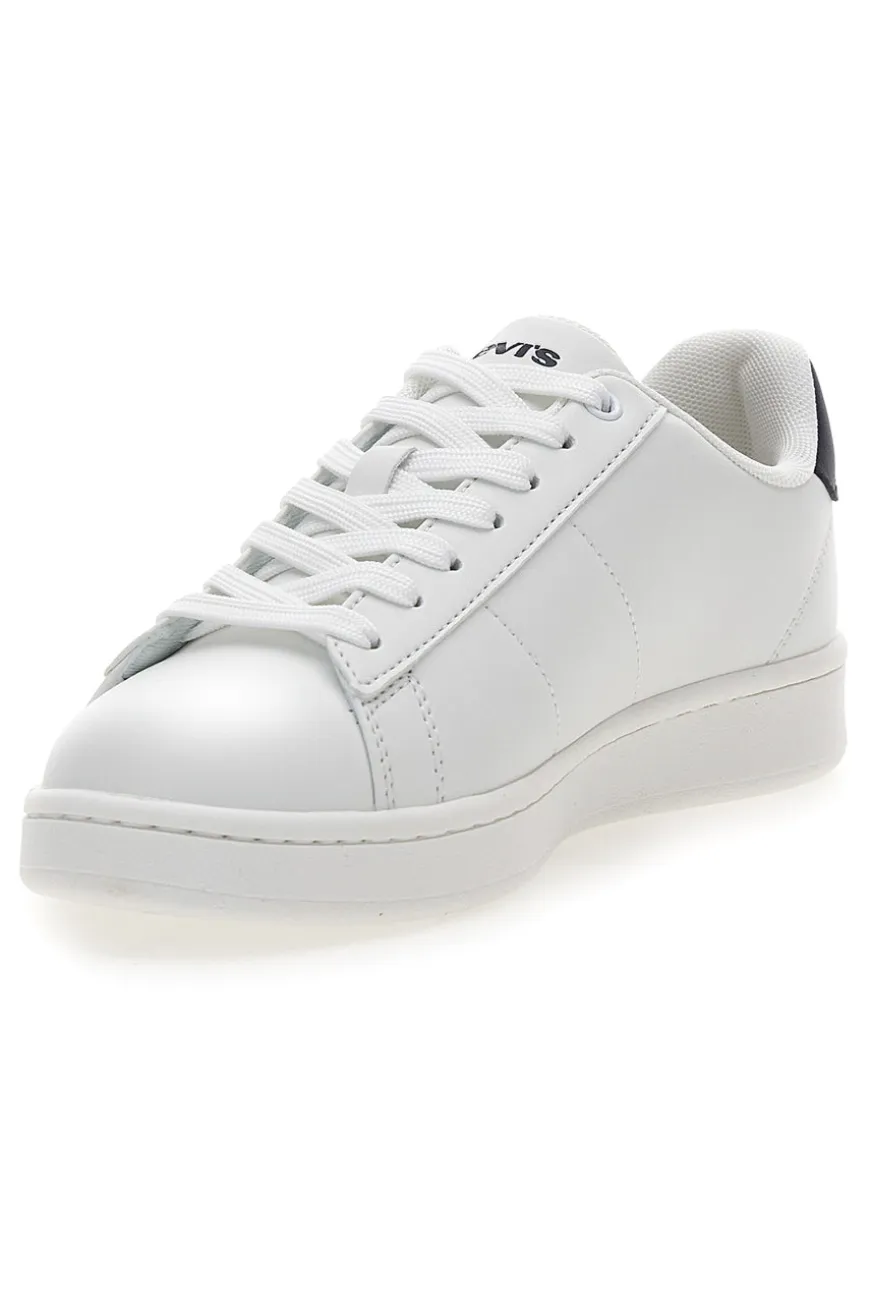 Sneakers bianche lacci e strappo Levi’s Bell JR
