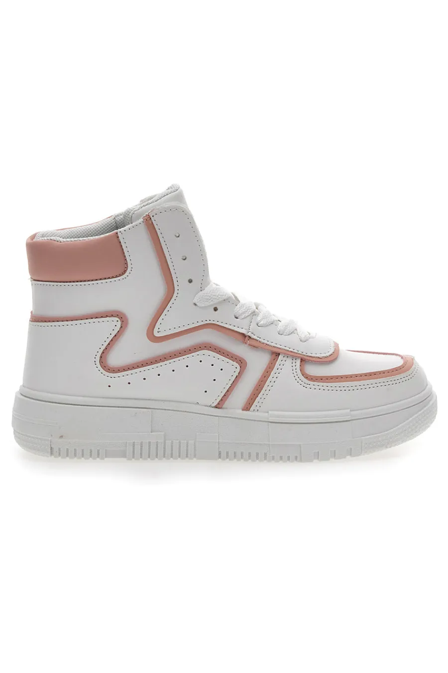 Sneakers Bianche Mid Cut 3137-MAIRA New