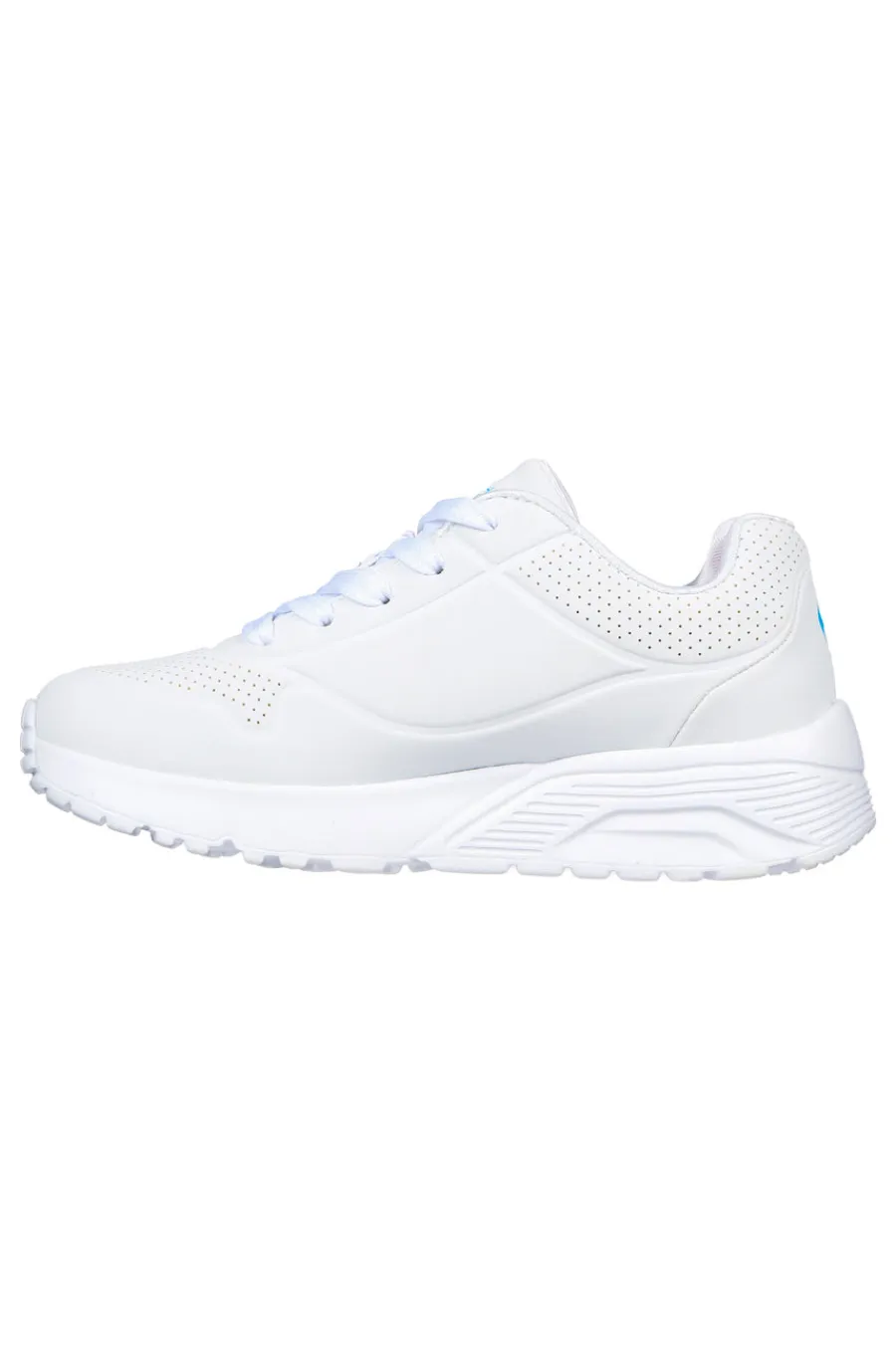 Sneakers bianche multicolor con cuori UNO Lite Spread the Love-SKECHERS Hot
