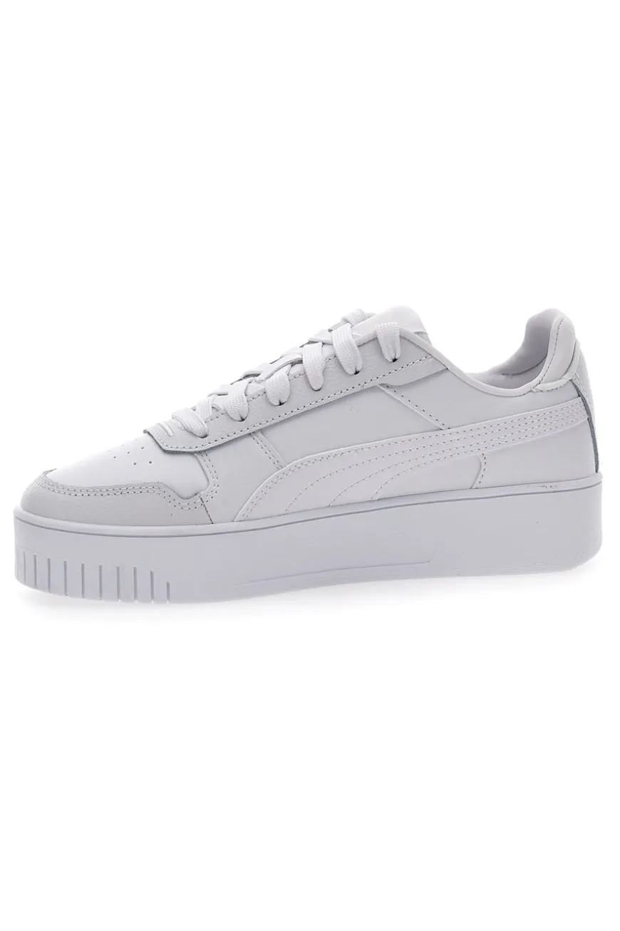 Sneakers Bianche Platform Puma Carina Street JR