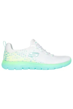 Sneakers Bianche Vegane Summits Morning Glow-SKECHERS Best