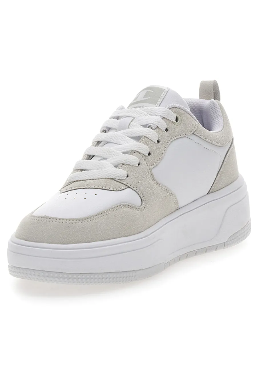 Sneakers Bianco Beige Con Platform RD18 LITE LOW-CHAMPION Online