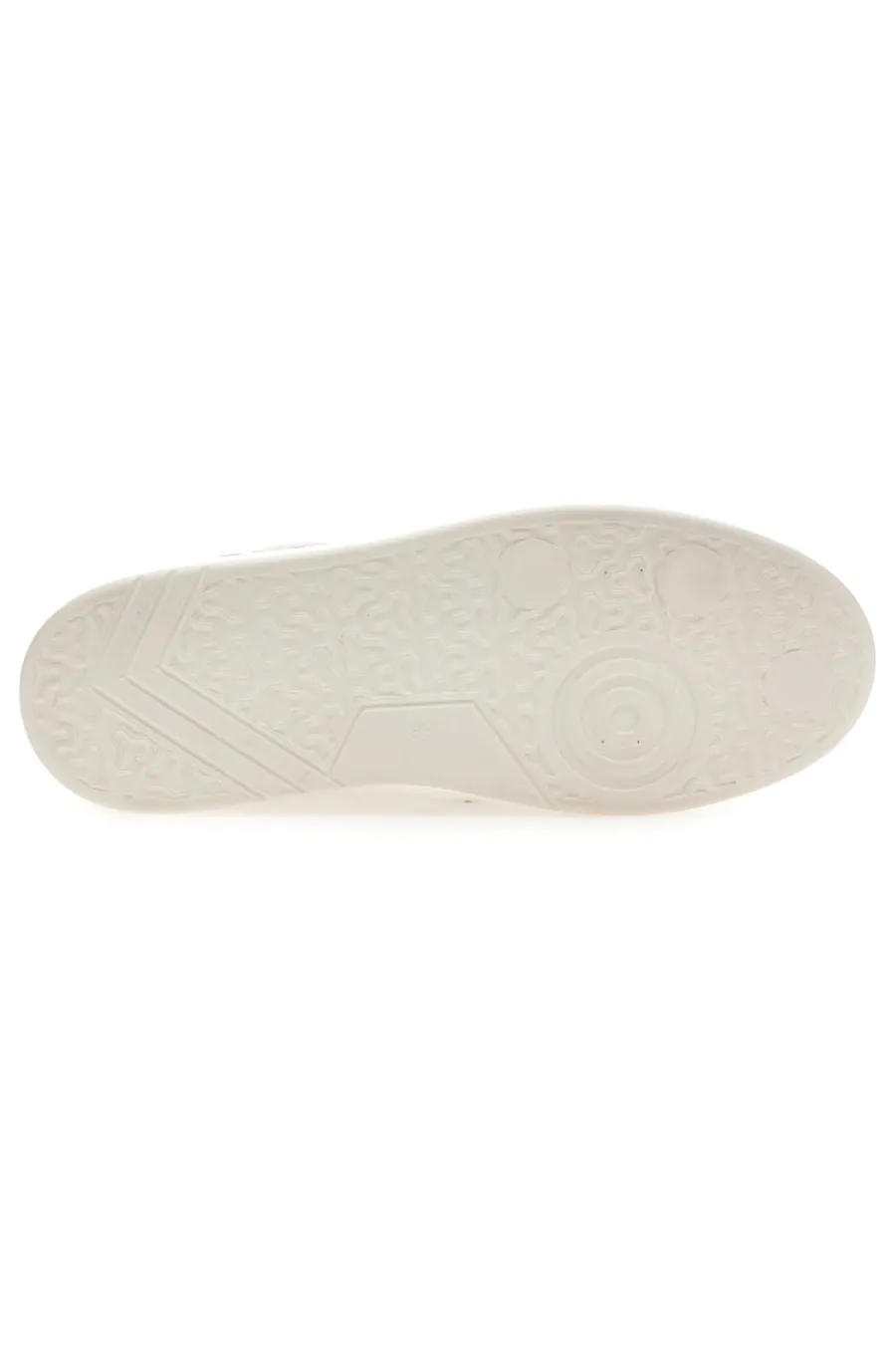 Sneakers Bianco e Beige platform in pelle Casey-PITTARELLO CAPSULE