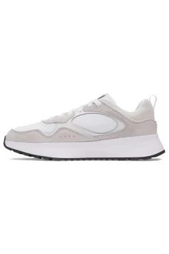 Sneakers bianco e grigio chiaro con logo laterale e suola rialzata W Mirage Sport-UNDER ARMOUR Discount