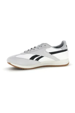Sneakers bianco in tessuto con inserti grigio chiaro World 70-REEBOK