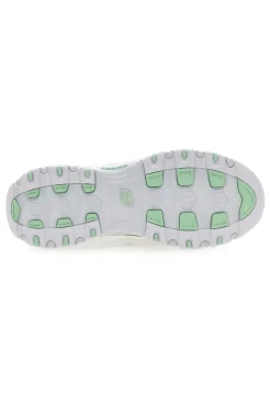Sneakers bianco multicolor Memory Foam D'lites Blooming Fields-SKECHERS Discount