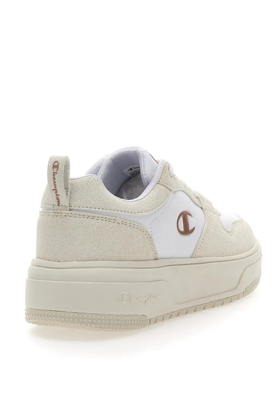 Sneakers Bianco Panna Con Platform RD18 LITE LOW-CHAMPION Outlet