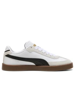 Sneakers bianco pelle Club II Eva Jr-PUMA Discount