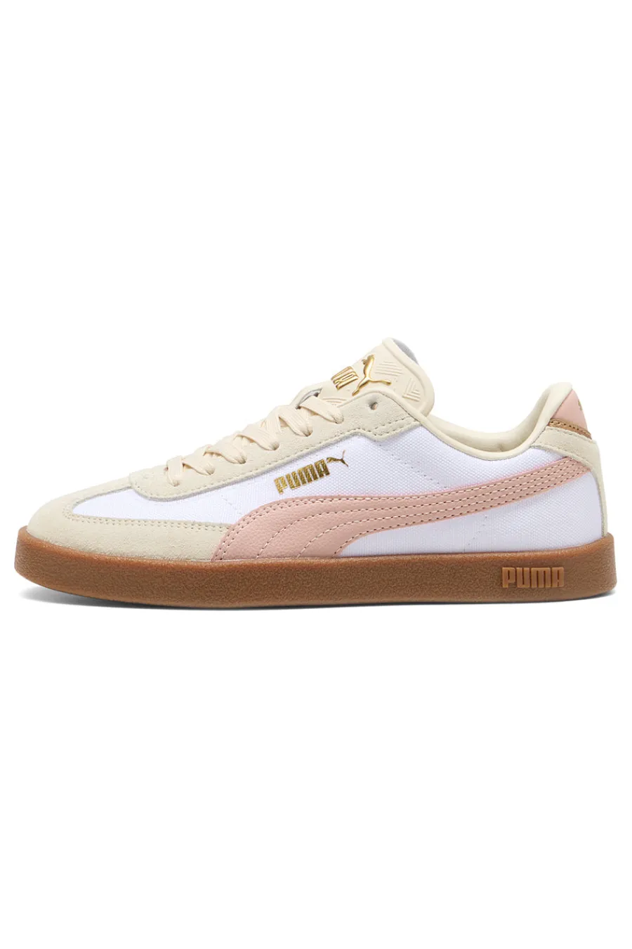 Sneakers bianco rosa in tessuto e pelle Club II Era Cv-PUMA Hot