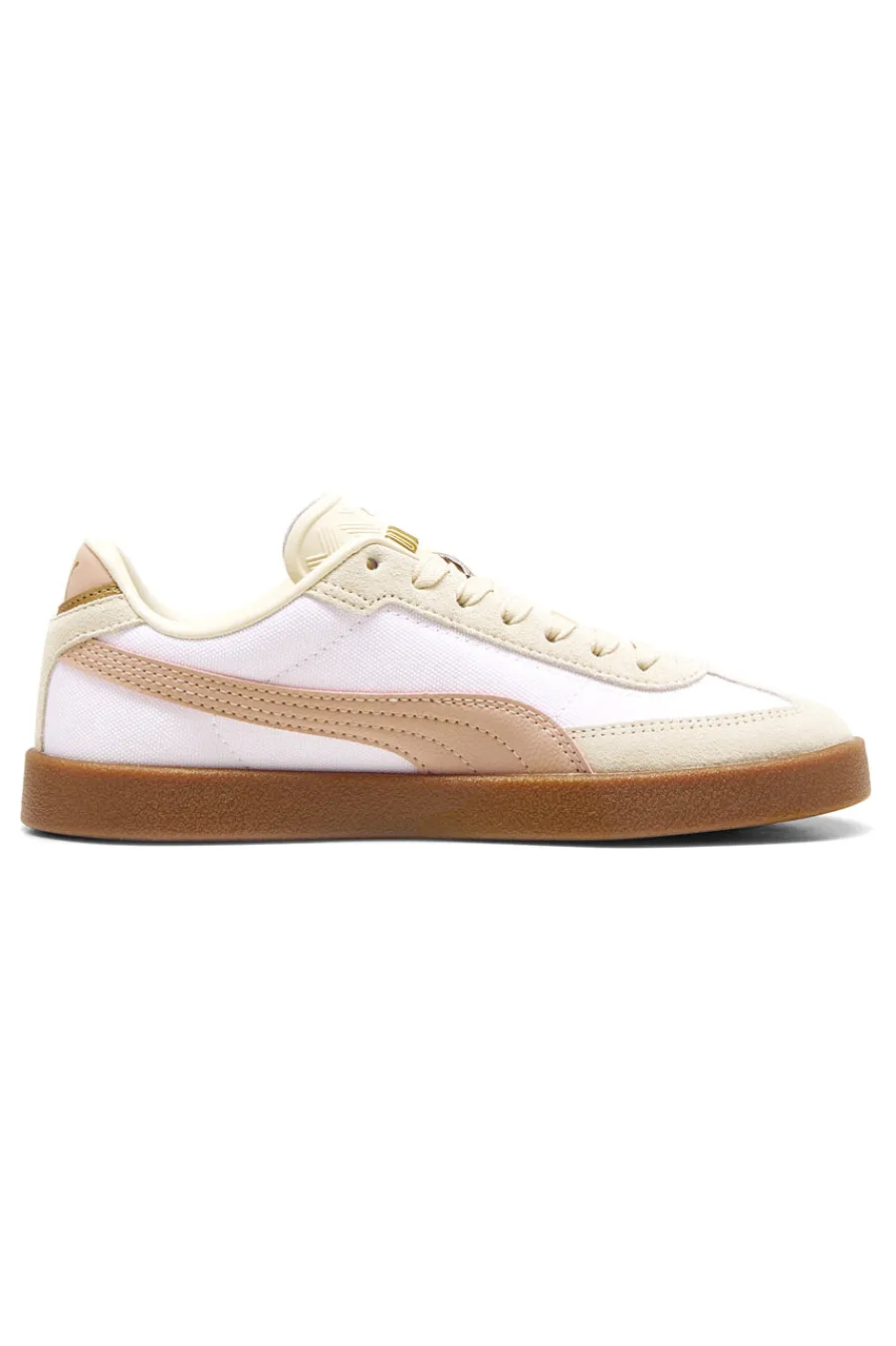 Sneakers bianco rosa in tessuto e pelle Club II Era Cv-PUMA Hot