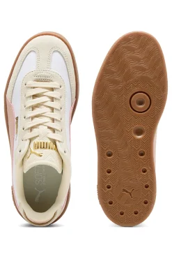 Sneakers bianco rosa in tessuto e pelle Club II Era Cv-PUMA Hot