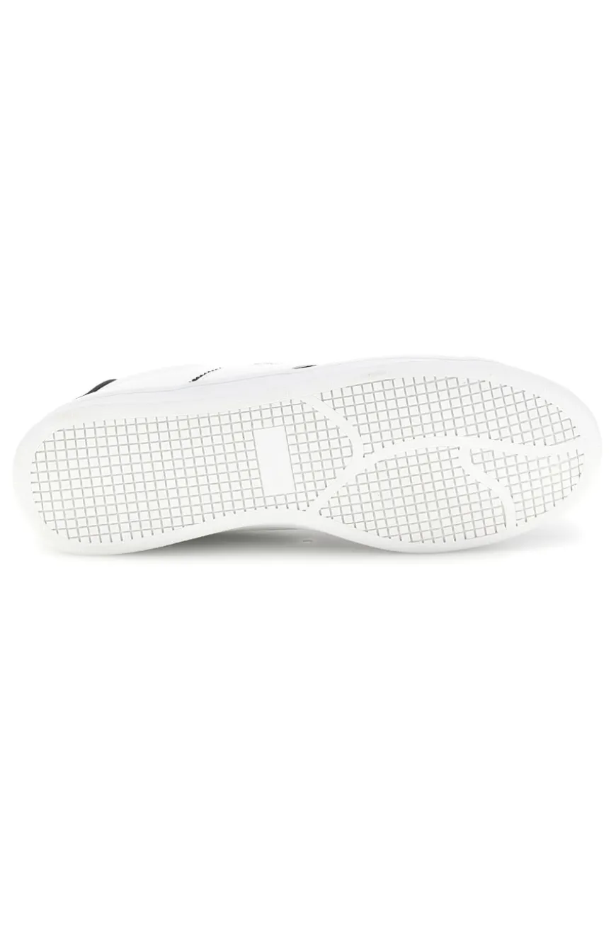 Sneakers bianco stringate con inserti a contrasto U.s. grand polo GPM234001038