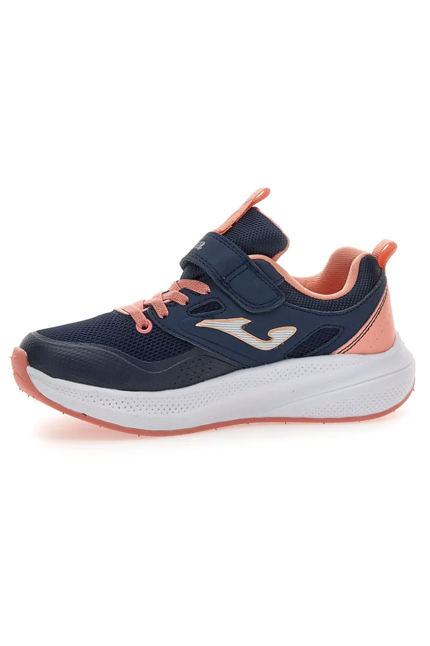 Sneakers blu con dettagli rosa Joma Ferro JR 2543
