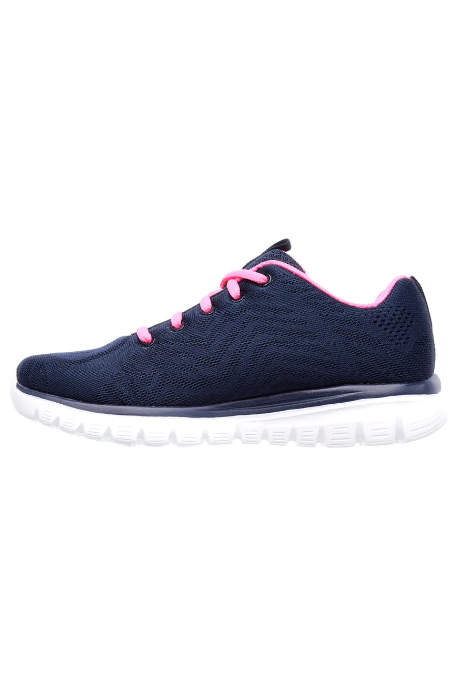 Sneakers con dettagli rosa in mesh e Memory Foam Graceful Get Connected-SKECHERS