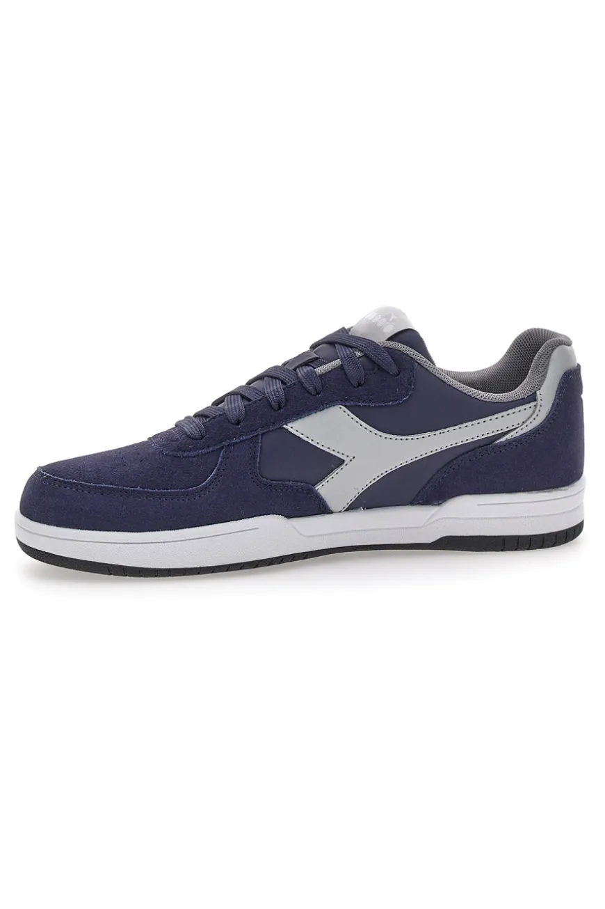Sneakers Blu Con Logo Laterale Diadora Raptor Low S