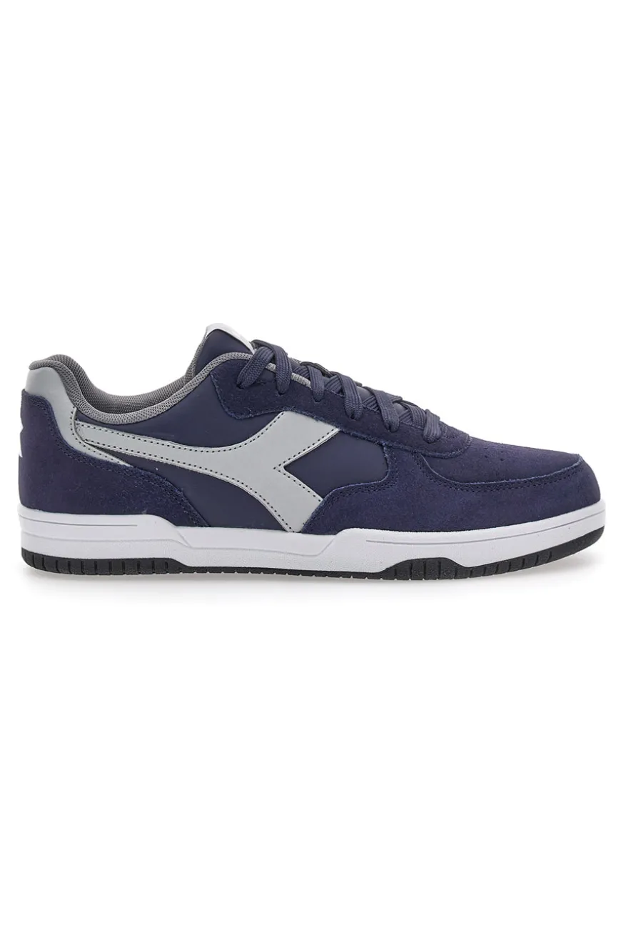 Sneakers Blu Con Logo Laterale Diadora Raptor Low S
