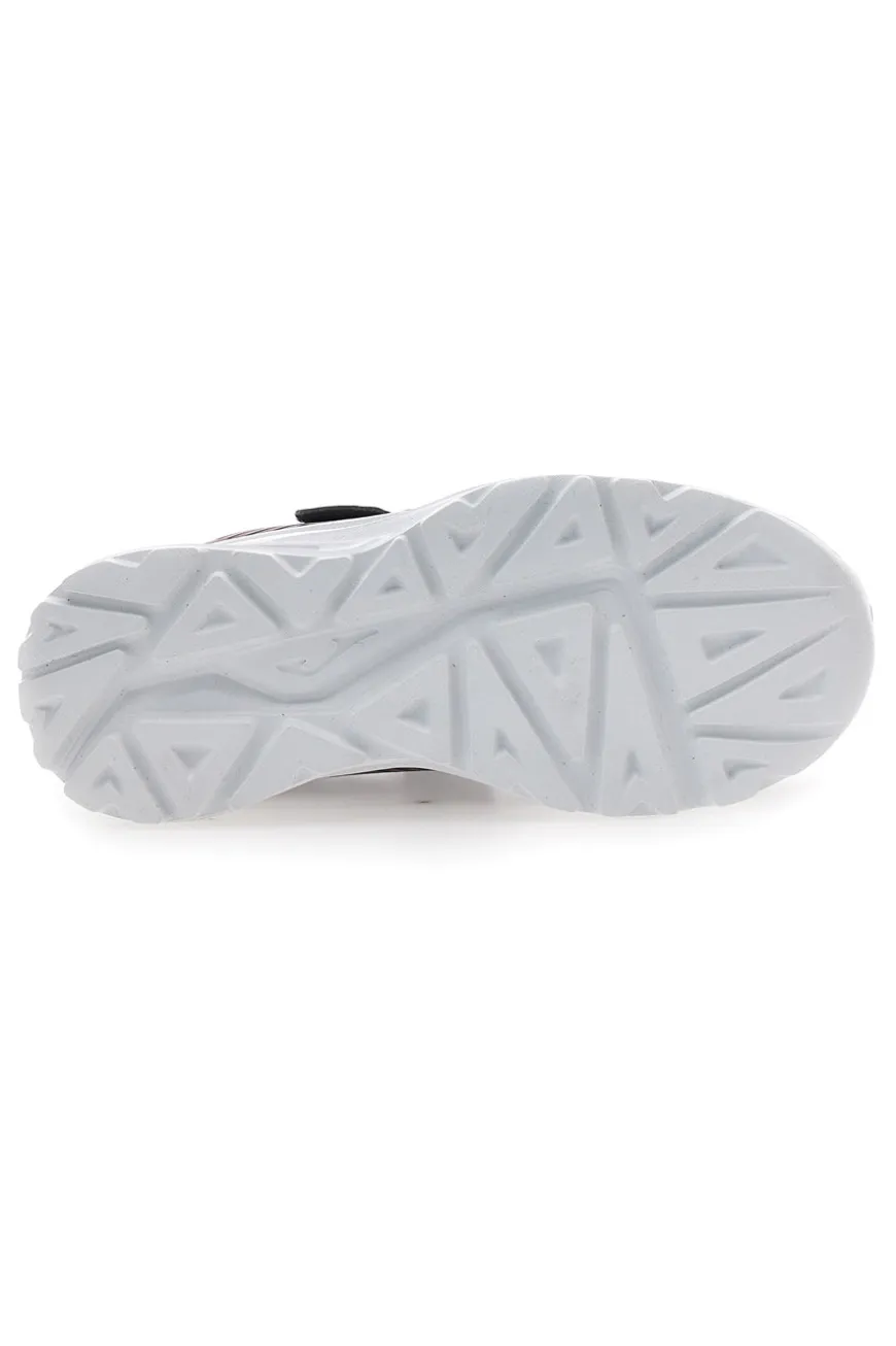 Sneakers blu con luci e chiusura a strappo Joma Aquiles JR 2503