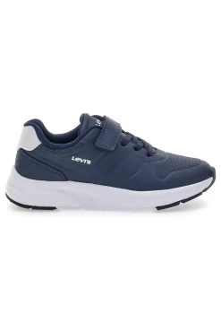 Sneakers blu con strappo Levi's LARRY J