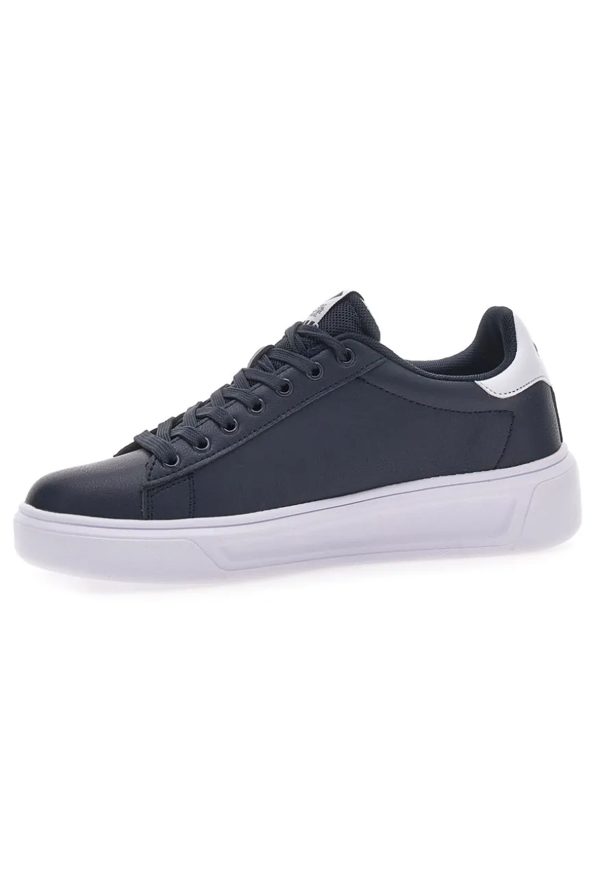 Sneakers Blu con Suola Bianca COTTON BELT BRIGHTON