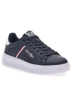 Sneakers Blu con Suola Bianca COTTON BELT BRIGHTON