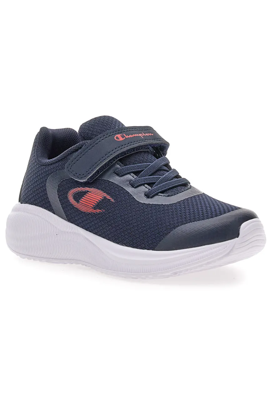 Sneakers blu con velcro in mesh traspirante Champion SYPHON ENGAGE MESH B PS