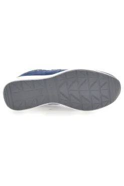 Sneakers blu con zip e dettagli metallizzati 488IN-INBLU Clearance