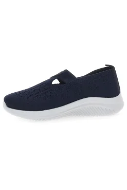 Sneakers Blu Slip On con Tomaia Effetto Ricamo CA1227-CANGURO Outlet