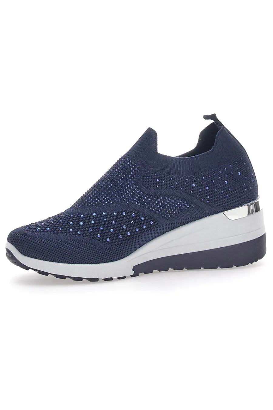 Sneakers Blu Slip-On 433-PRIMA RIGA Outlet