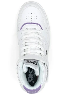 Sneakers Aura Mid Bianche-BRITISH KNIGHTS Discount