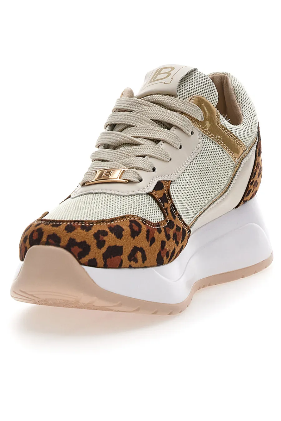 Sneakers Casual Leopardate 8411-LAURA BIAGIOTTI