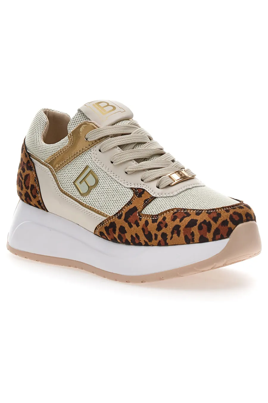 Sneakers Casual Leopardate 8411-LAURA BIAGIOTTI