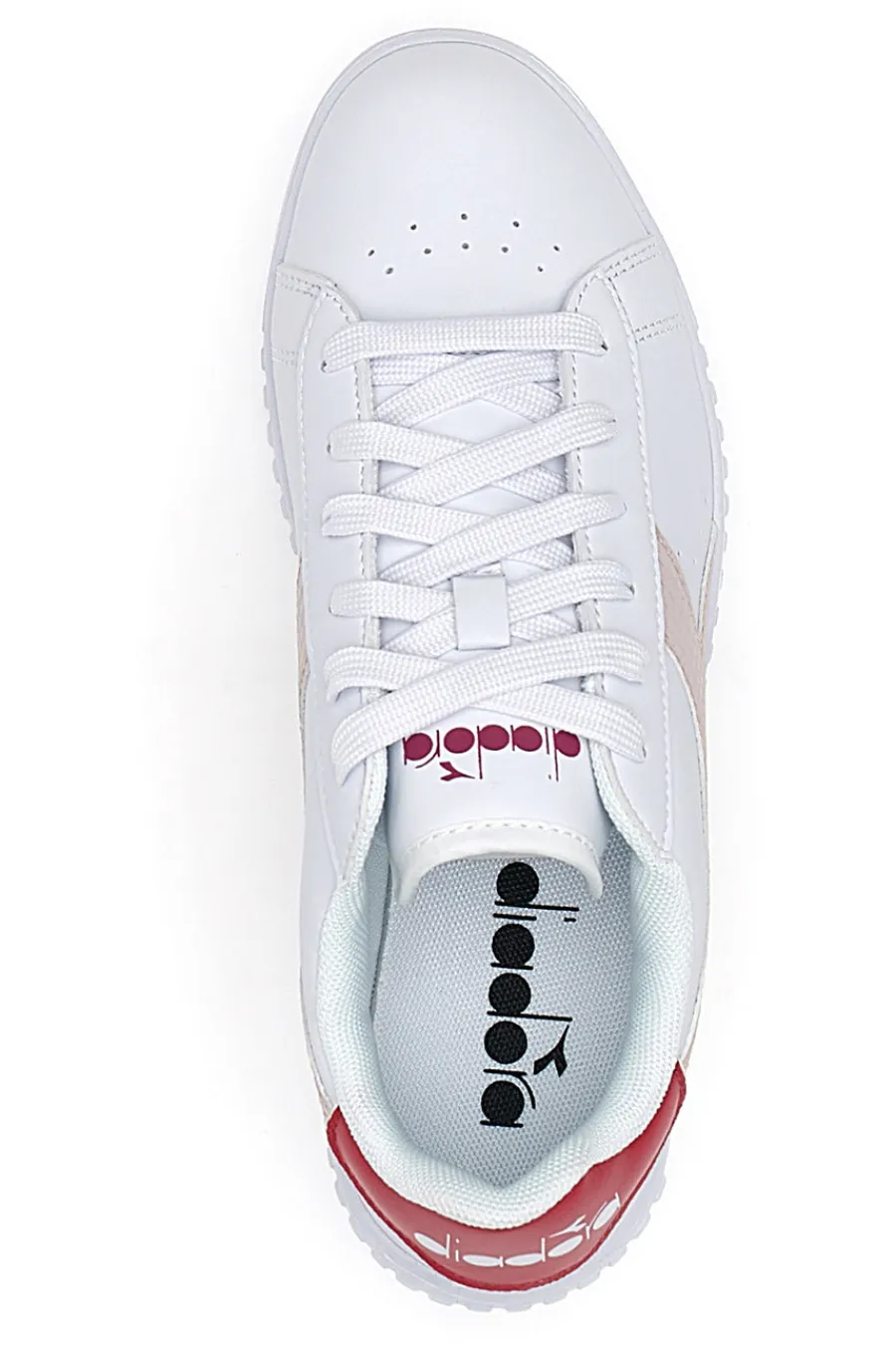 Sneakers con Lacci Bianche Game Step GS Glazed-DIADORA New