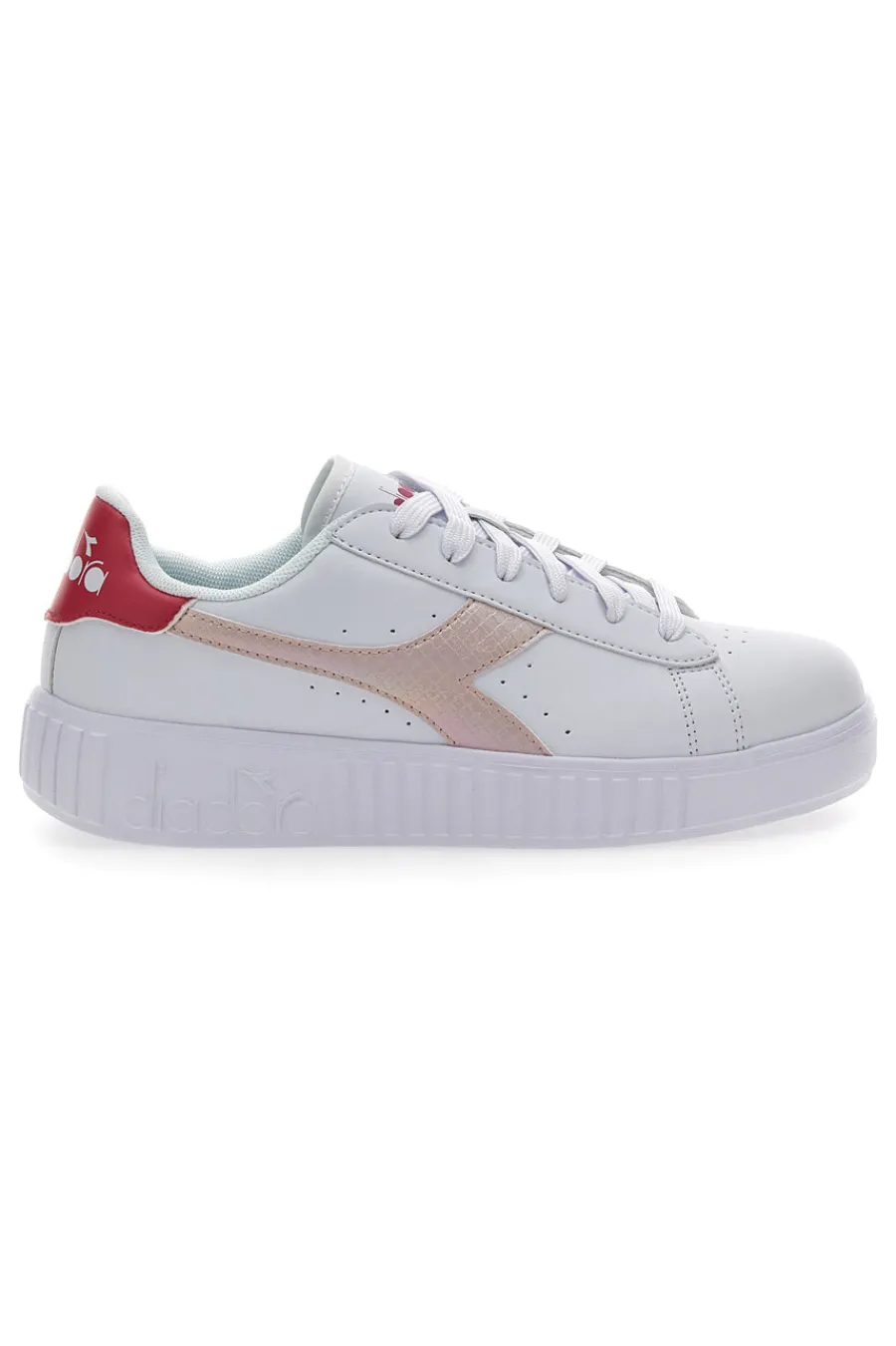 Sneakers con Lacci Bianche Game Step GS Glazed-DIADORA New