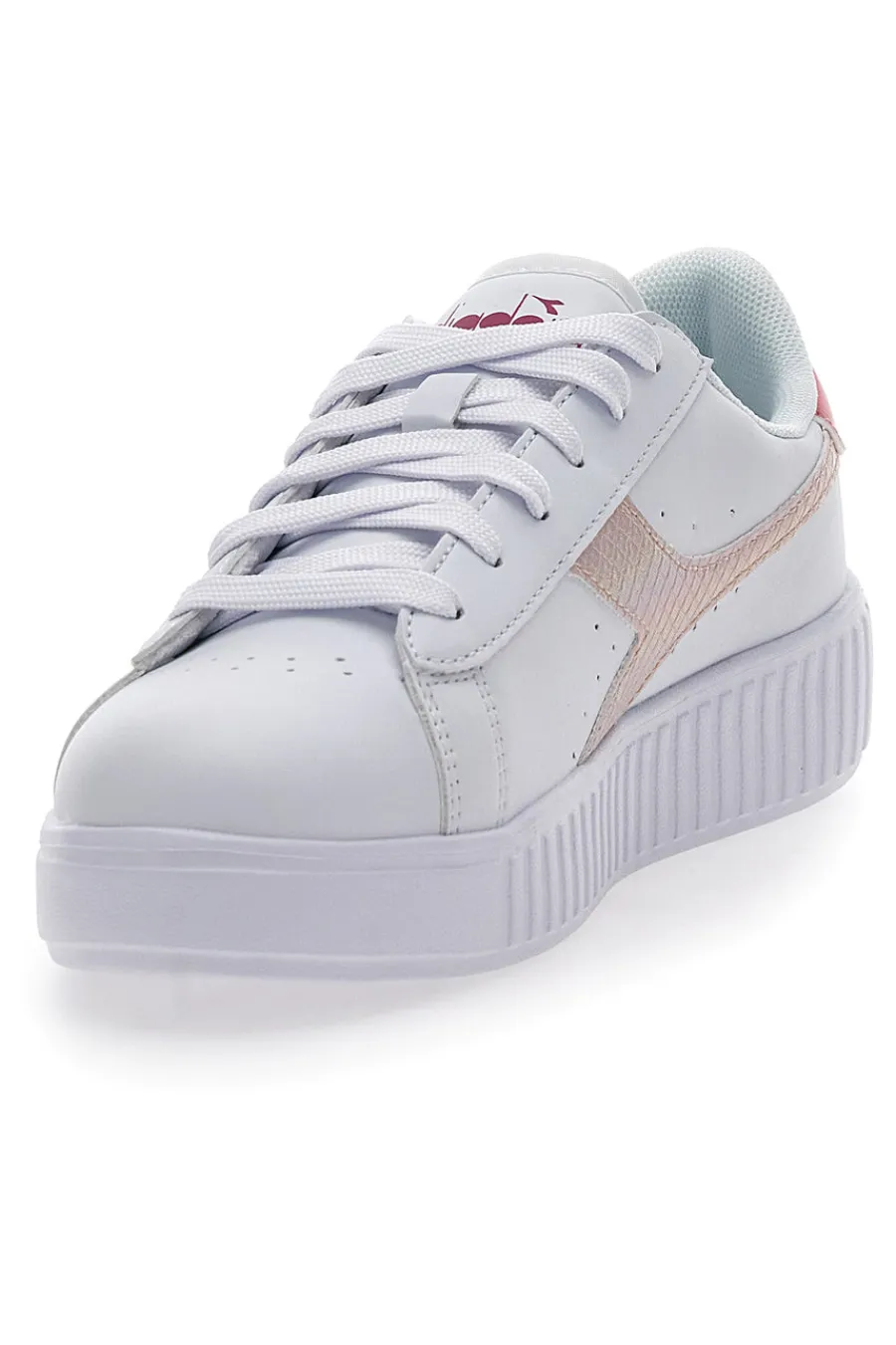 Sneakers con Lacci Bianche Game Step GS Glazed-DIADORA New
