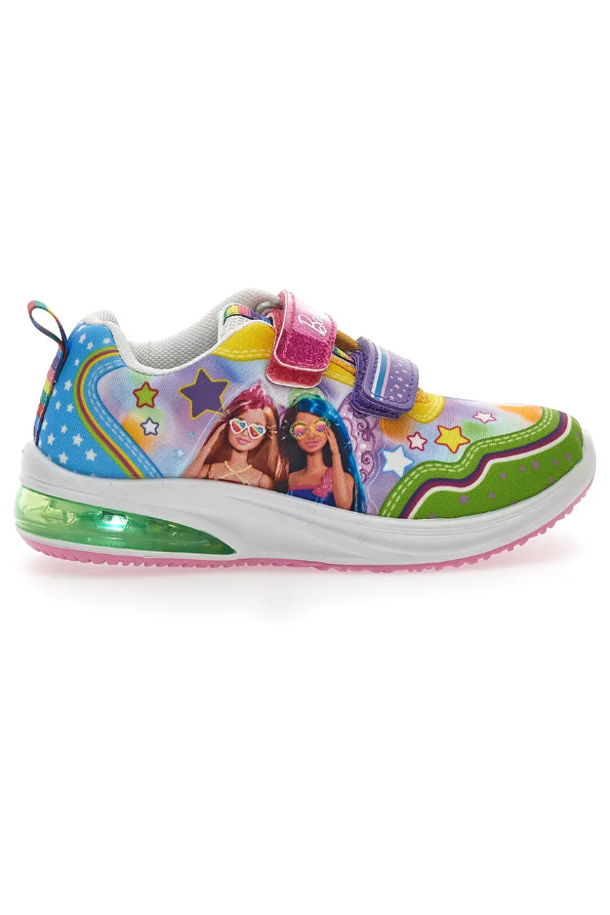 Sneakers con Luci Barbie 1713 Multicolore