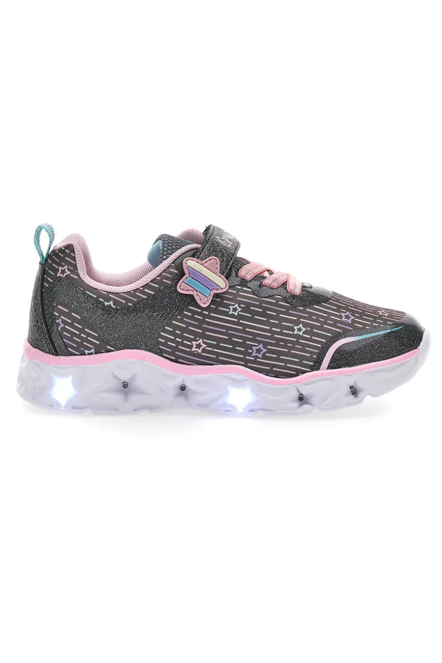 Sneakers Con Luci Grazie 2214 Grigio