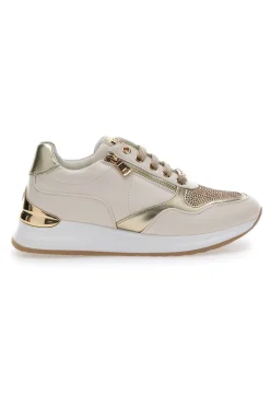 Sneakers con Strass Oro Mariella Burani 50384
