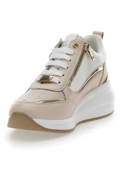 Sneakers con Zeppa Beige 50390-MARIELLA BURANI Sale