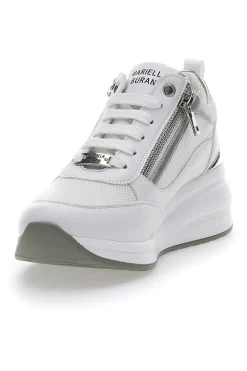 Sneakers con Zeppa Bianche 50394-MARIELLA BURANI Outlet