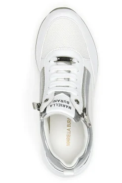 Sneakers con Zeppa Bianche 50394-MARIELLA BURANI Outlet
